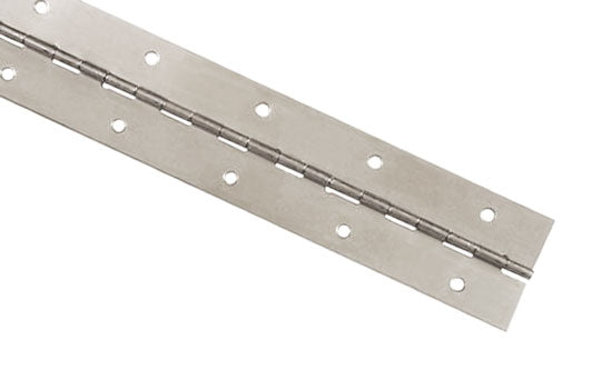 N148-171 - 1-1/2" x 30" Nickel Polybagged Piano Hinge