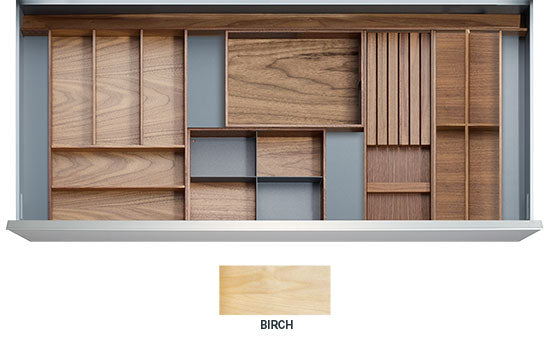 NYC-BIR *KIT* - 36" Birch NYC Drawer Insert Kit for Drawer Widths 39-1/2" to 42"
