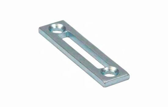 OL10-052-26D - Dull Chrome Slotted Strike