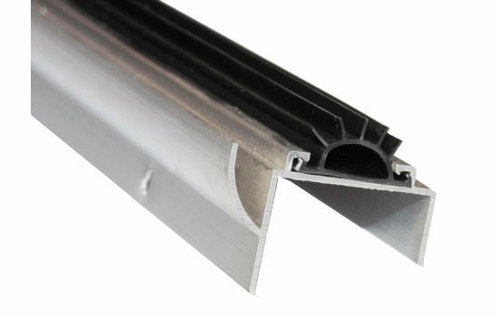 P215AV36 - 36" Aluminum Door Shoe with Rain Drip for 1-3/8" Doors