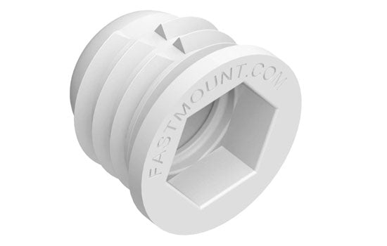 PC-F1A - Panel Clip Self-tapping Female White