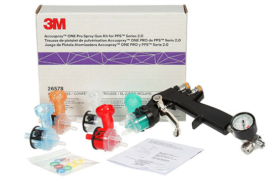 PPS-26578 - 3M PPS2.0 Accuspray Gun Kit with 5 Atomizing Heads