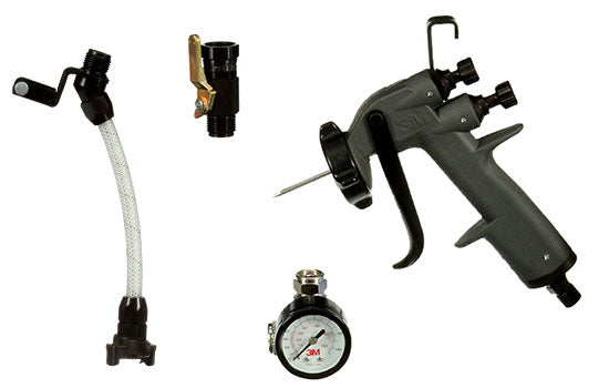 PPS-PSG-26832 *KIT* - Regulator and Performance Spray Gun for Pressure Systems - Includes Pressure Whip and Ball Valve <mark>Purchase Atomizing Heads Separately</mark>