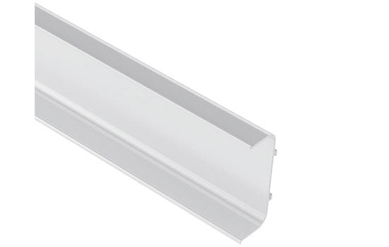 PROFILE-C-SS - 98" Length Aluminum C Channel Profile - Stainless Steel Finish