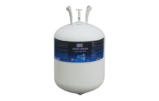 QA80-27CL - 27 lb Canister Clear Solvent-based Postforming Contact Adhesive <mark>Additional Hazmat fees may apply. Orders with this item added are not eligible for Mar/Apr 2021 Free Shipping promotion.</mark>