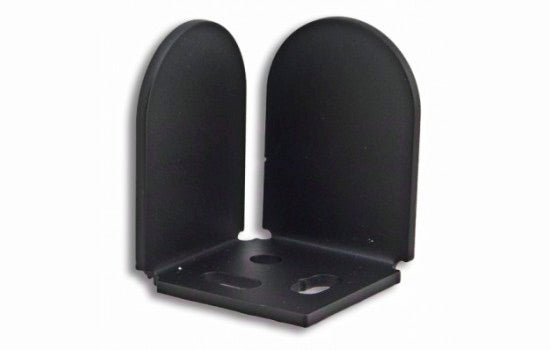 QG1305DS.08 - Black Dome Door Stop for Rolling Door