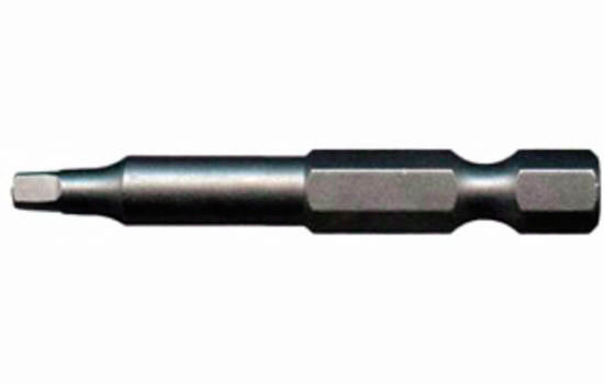 QS12698 - 1/4" Hex 6"L #2 Square Screwdriver Bit