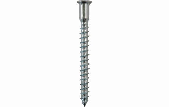 QS14161 - 5MM x 2" Confirmat Flat Nibbed Pozi Zinc Assembly Screw 1m/Box