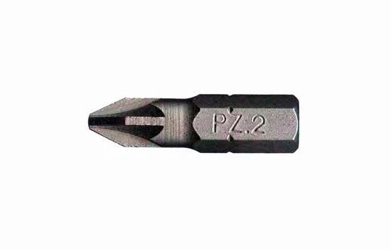 QS440-2PZD - 1/4" Hex 1"L #2 Pozi Screwdriver Bit