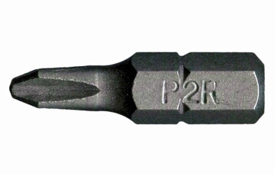 QS446-2 - 1/4" Hex 1"L #2 Phillips Narrow Tip Screwdriver Bit