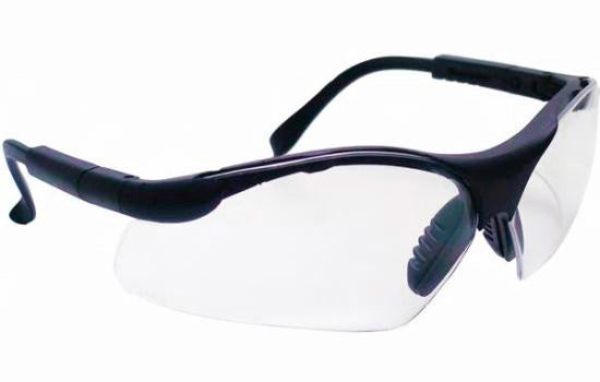 SAS541-000 - Black Safety Glasses with Clear UV