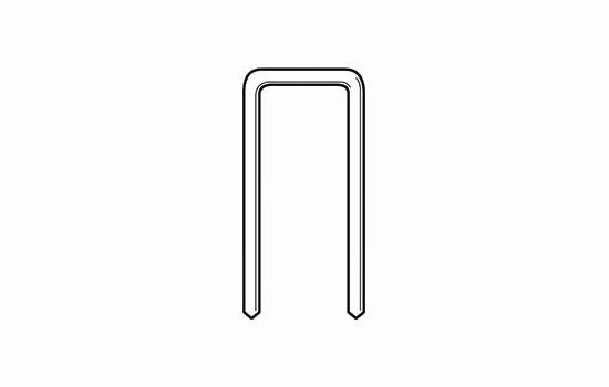 SCM08BAB - 1/2" Length 3/8" Crown 18 Gauge Staple - 10000 per Package