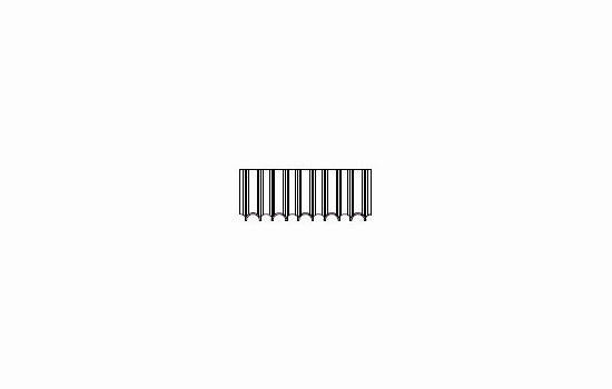SCX06NRA - 3/8" Length 1" Crown 25 Gauge Corrugated Fastener - 5000 per Package