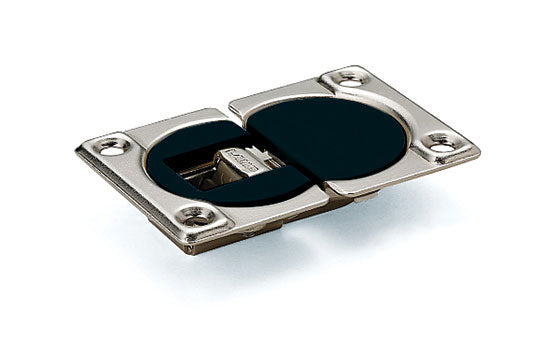 SDH-P-BL - Black 3-Way Adjustable Drop Leaf Hinge for Door Thicknesses 5/8" to 25/32"