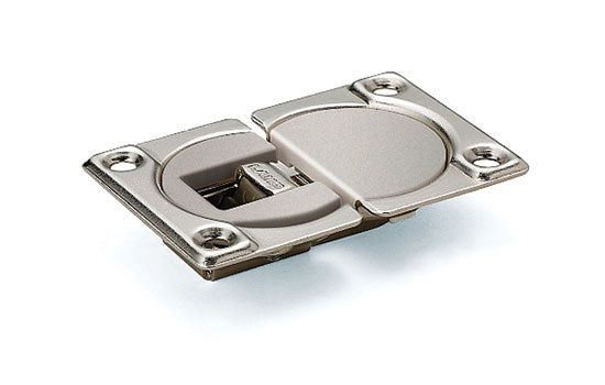 SDH-P-NI - Nickel 3-Way Adjustable Drop Leaf Hinge for Door Thicknesses 5/8" to 25/32"