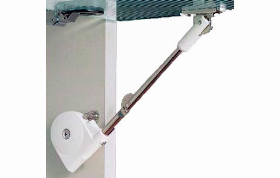 SDSC301N-WH - 80-100 Degrees White Bi-directional Adjustable Flap Stay