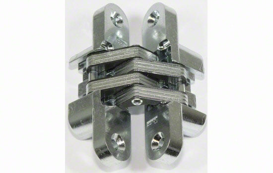 SS212US26D-EACH - 212 Series 3-3/4"H Dull Chrome Invisible Hinge for 1-1/8" Material