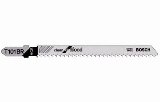T101BR - 4" 10 Teeth per Inch Jigsaw Blade for Wood - 5ea per Card