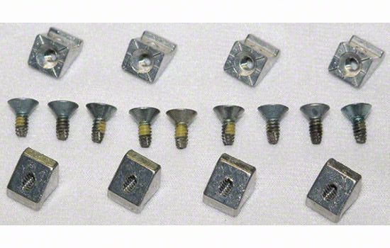 TTT508 - Hook Dowel with Screws for Tandems - 8ea per Bag