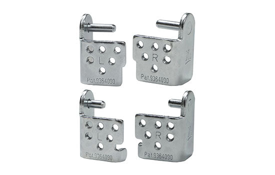 XBONLY1 - 1 Set of 4 Metal Pilaster Brackets (One Rollout)