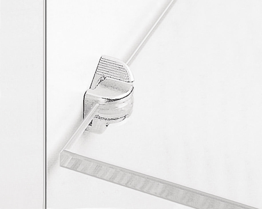 Glass Shelf Support, for Glass Thickness of 6/8/10 mm, Screw Mount
