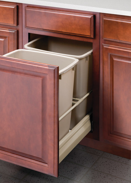 Waste Bin Pull-Out, HÃ¤fele Matrix, Double