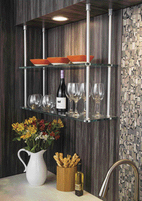 Intermediate Supports, for Beta Shelf Suspension System