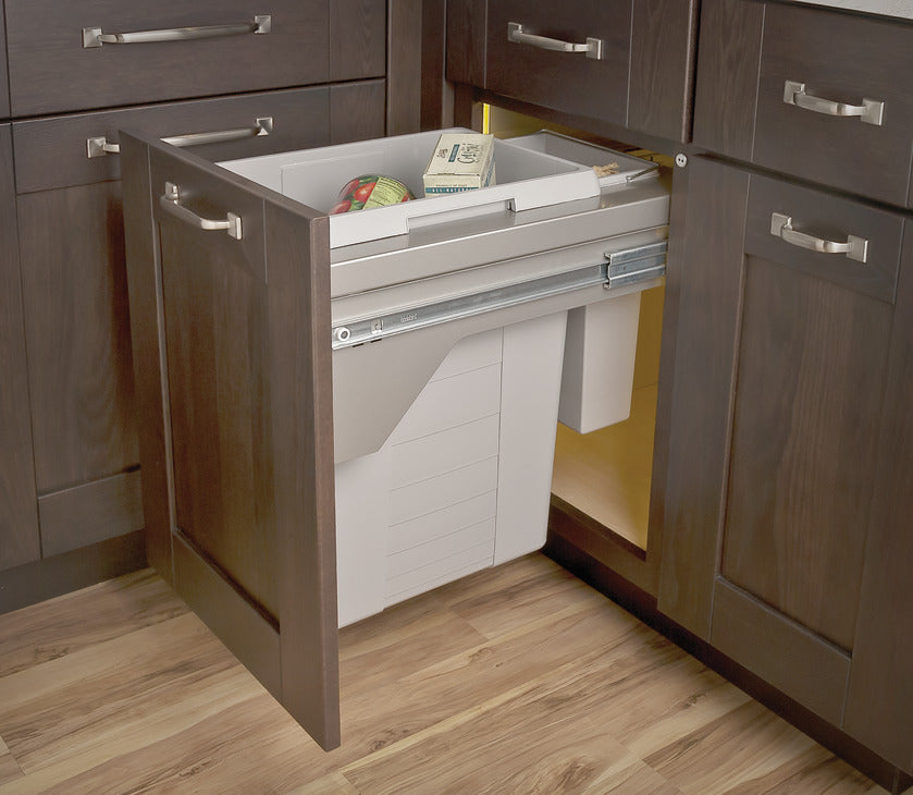 Waste Bin Pull-Out, Hailo US Cargo 18 with Soft Close