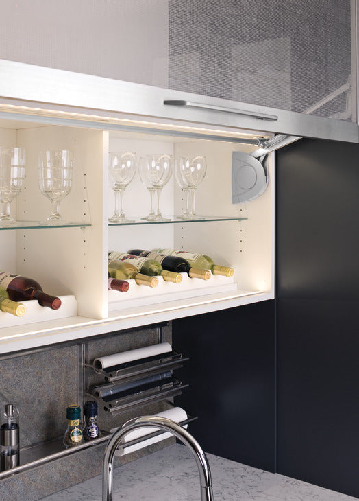 Bottle Rack, Wooden Cabinet Accessory