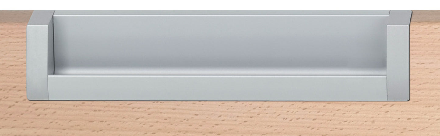 Inset Handle, Aluminum