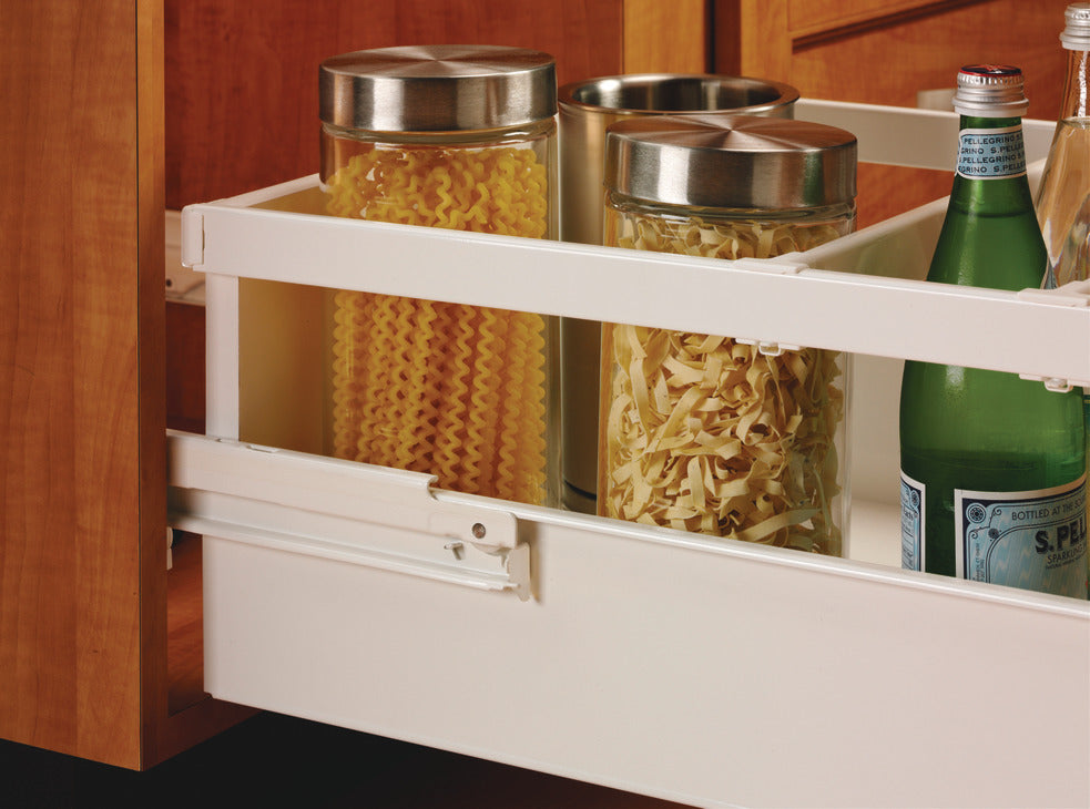 Single-Wall Metal Drawer System, Grass Zargen 6035 (Side Height: 1 11/16")