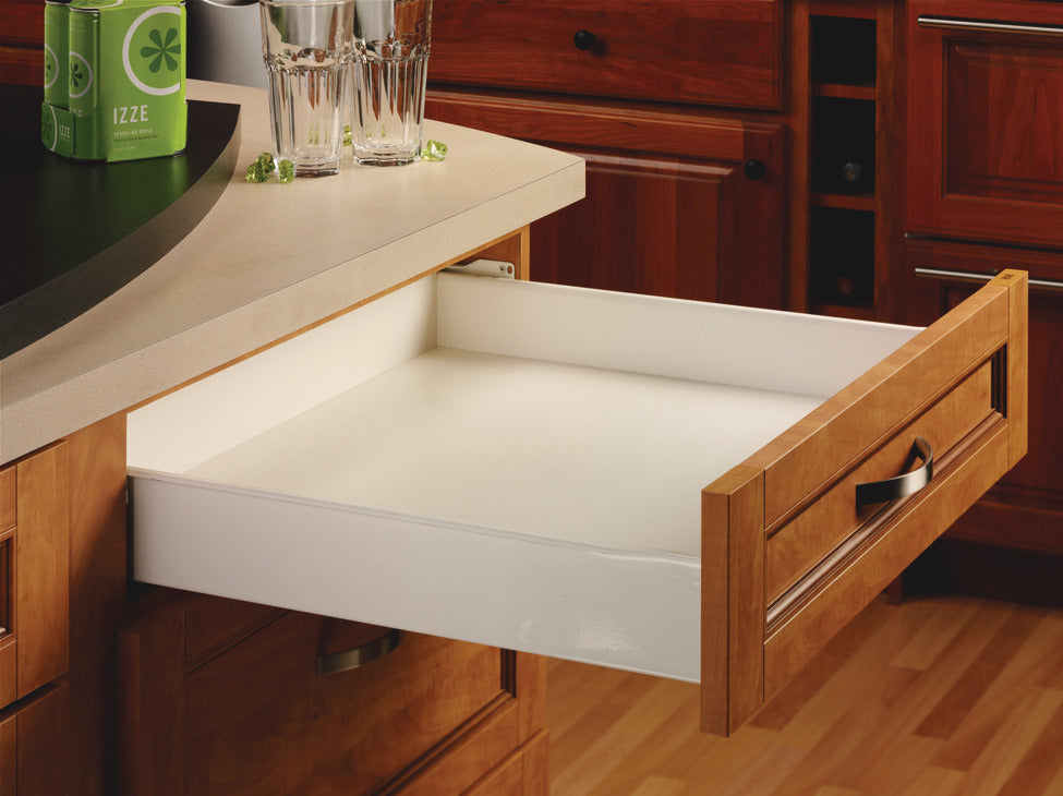 Single-Wall Metal Drawer System, Grass Zargen 6036 (Side Height: 3 3/8")