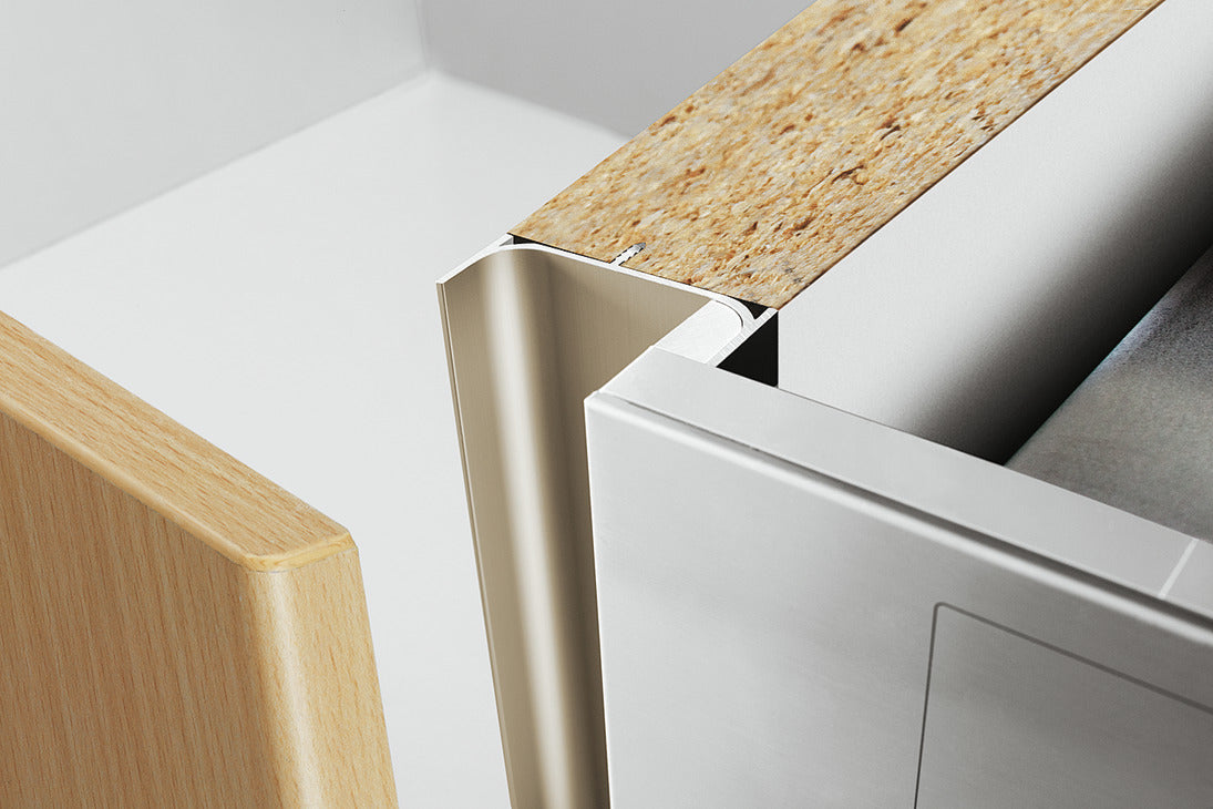 Vertical Profile, Aluminum, 2500 mm Length