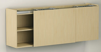 Coplanar Door, HAWA Frontino 20 H OS FB for Upper Cabinets, Complete Set