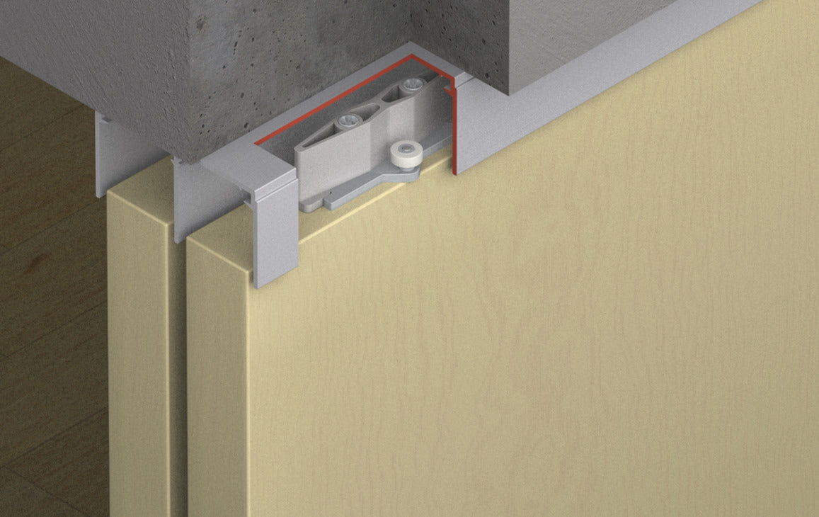 Sliding Door Hardware, Hawa Divido 80 H and 80 H-DS1/DS2 Set