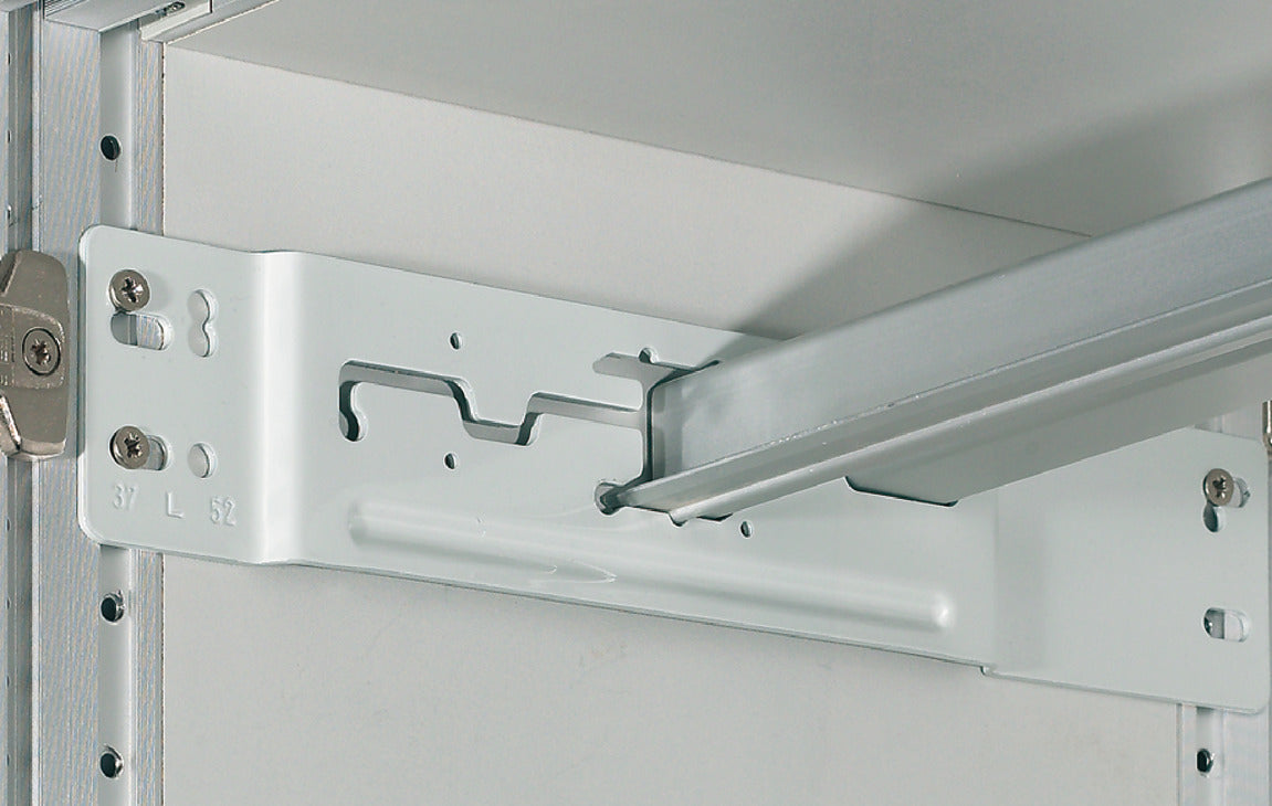 Aluminum Rail, for Hanging File System, 2.5 m