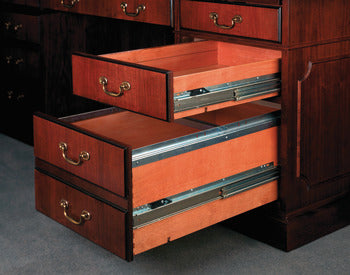 Accuride 7432 Progressive Side Mounted Slide, Full Extension, 100 lbs Weight Capacity