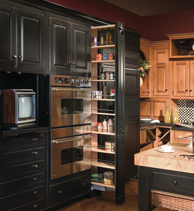 Hawa Forte 170/340 Top/Bottom Mounted Cabinet Slide, Partial Extension, 374 lbs Weight Capacity