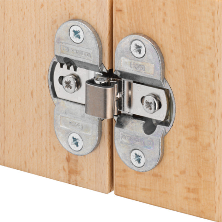 Folding Door Institutional Hinge, Aximat®, Opening Angle 180°