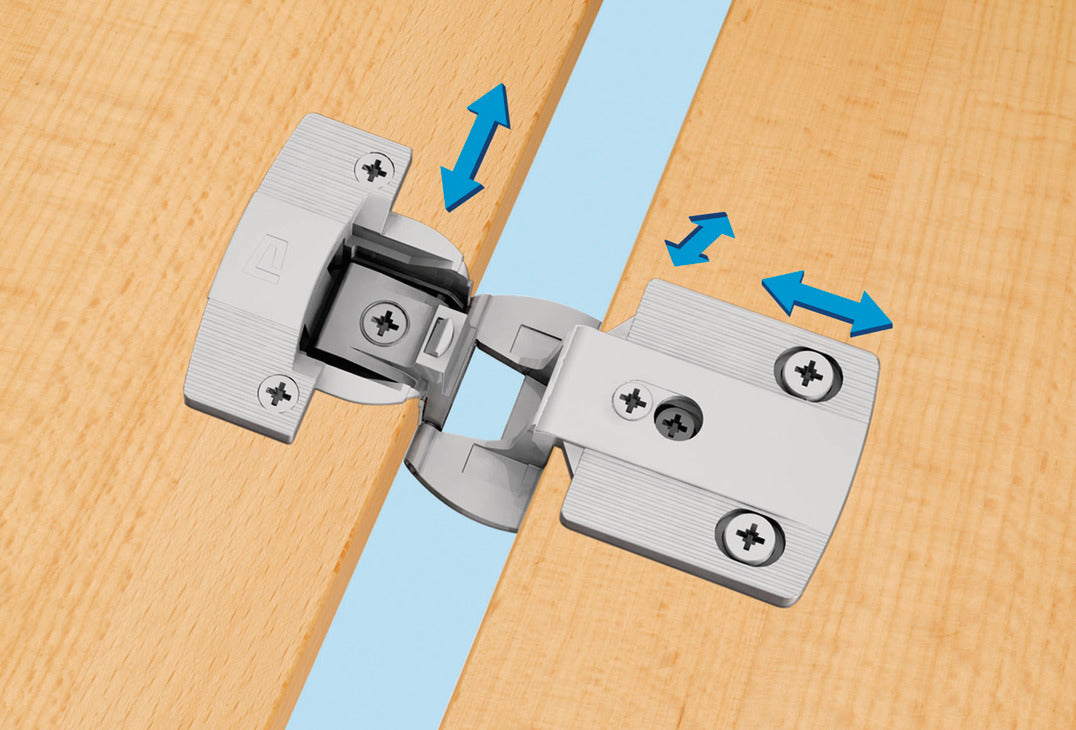 Single Pivot Institutional Hinge Arm, Aximat® 300, Grade 1, with Expanding Dowels