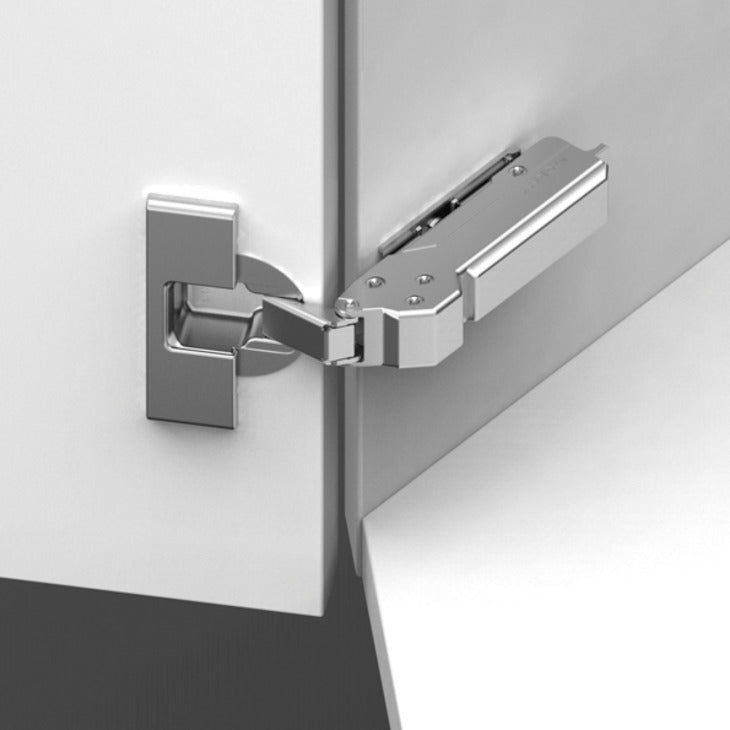 Concealed Corner Hinge, 110° Opening Angle, Inset