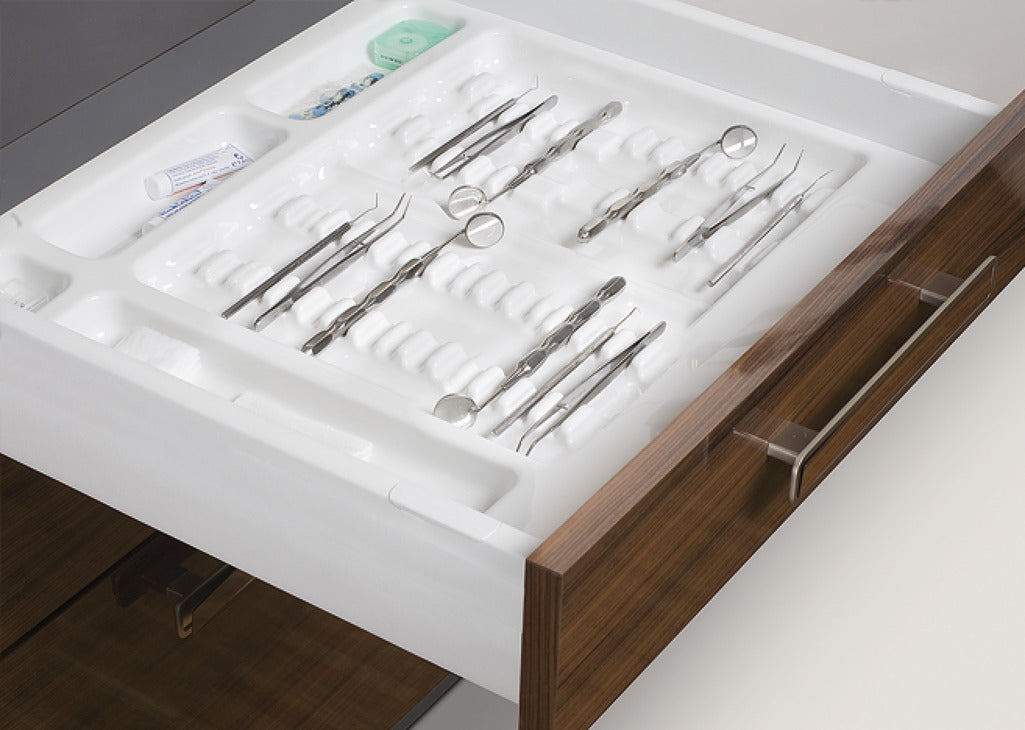 Medical Drawer Insert, Flat, for Medical Instruments