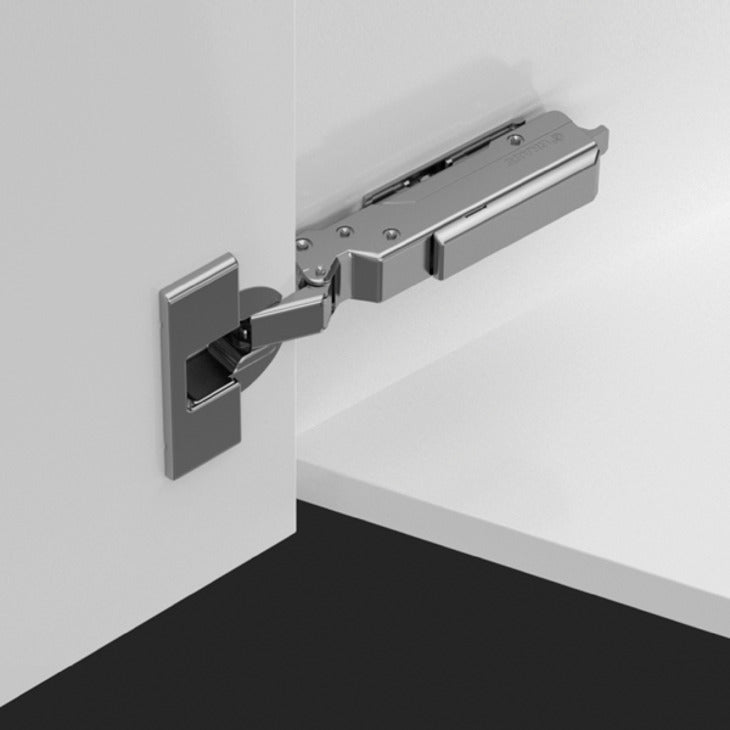 Concealed hinge, Tiomos 120°, overlay, for â€“45° corner applications