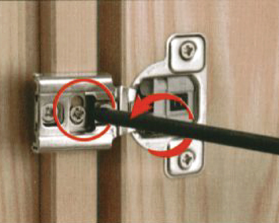 Concealed Hinge, Salice Excenthree 3-Cam, 106° Opening Angle, Soft Close, 1 1/4" Overlay