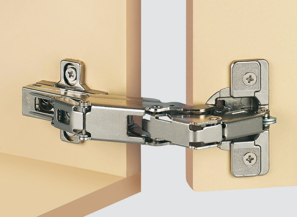 Concealed Hinge, Salice PUSH, 165° Opening Angle, Self-Opening, Half Overlay