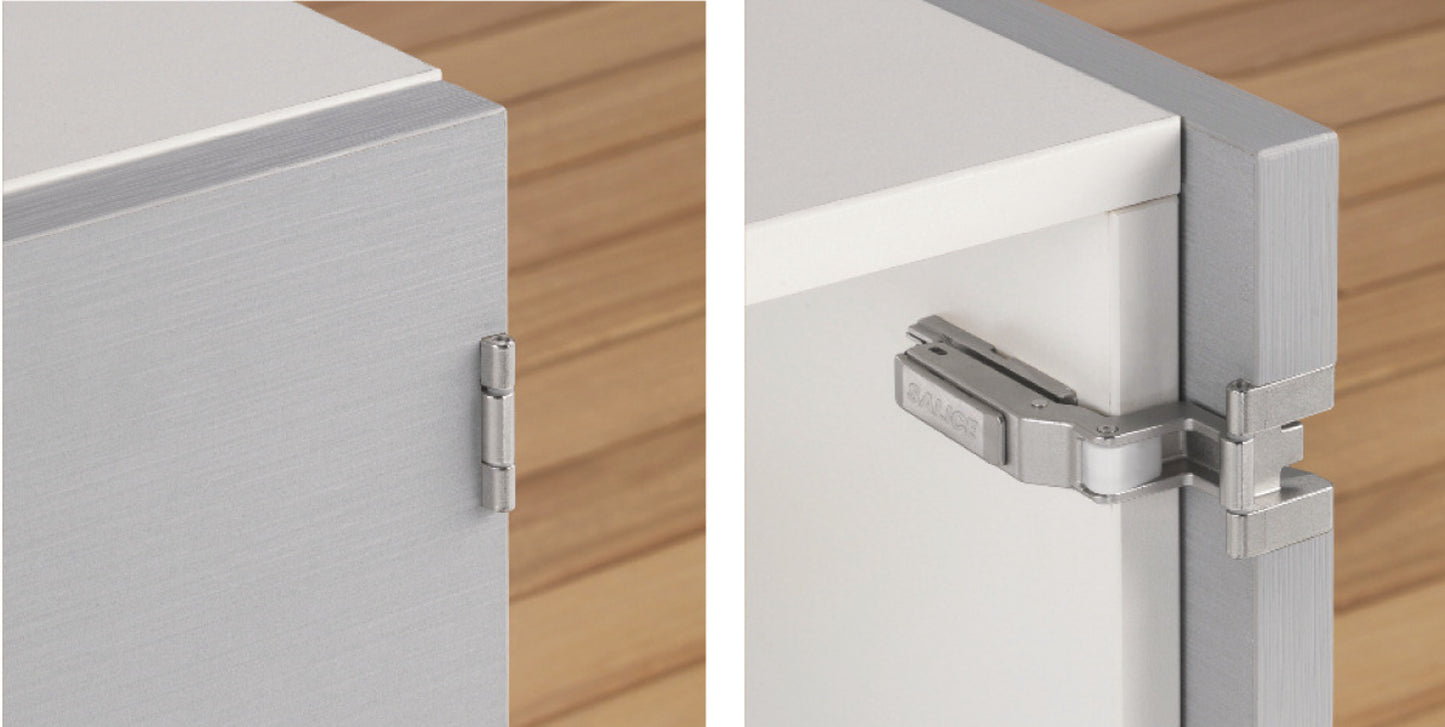 Single Pivot Institutional Hinge, Salice, 270° Opening Angle, Self Close