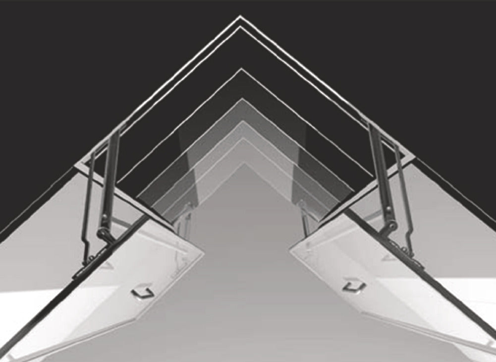 Lateral Swing Fitting, Swingfront 20 FB, for wooden or narrow aluminum frame doors