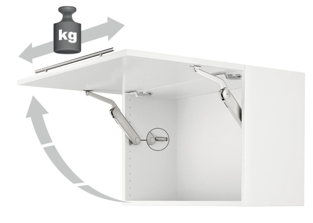 Swing-Up Fitting, Maxi, Complete Set
