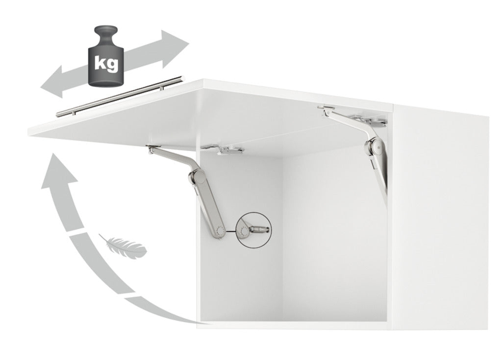 Swing-Up Fitting, Maxi, Complete Set