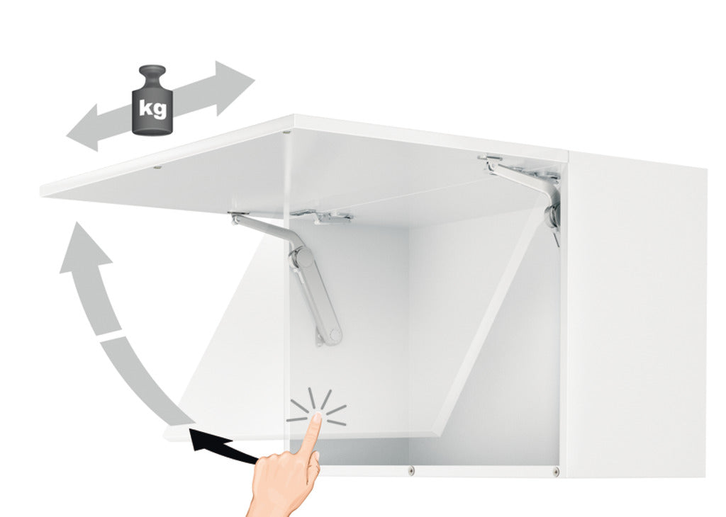 Swing-Up Fitting, Maxi, Complete Set